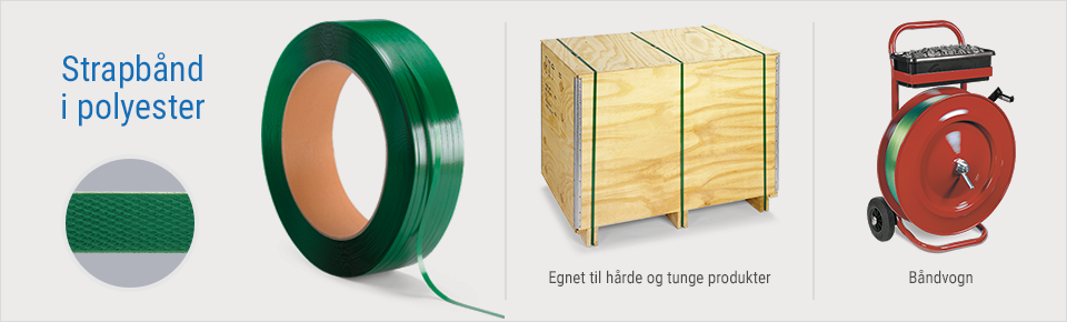 Strapbånd i polyester